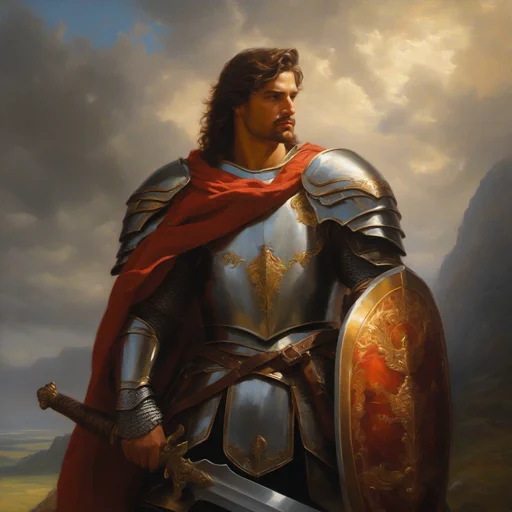 Portrait of a fighter