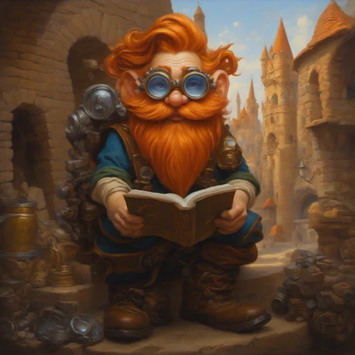 Portrait of a gnome