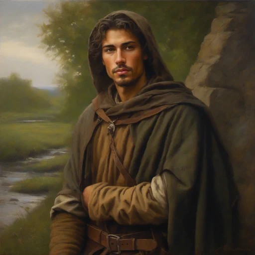 Portrait of a human