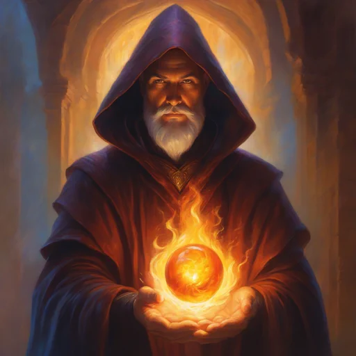 Portrait of a sorcerer